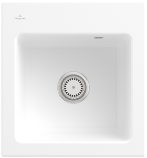 V&B Spüle Subway 45 XS m Abl.garn, Hand., st. white CeramicPlus