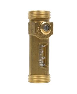 Strawa Durchflussanzeiger Taco-Set 0,6-2,4 I/min, 3/4" AGx3/4" AG