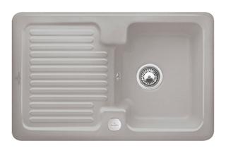 V&B Spüle Condor 45 m Abl.garn, Exzenter, fossil CeramicPlus