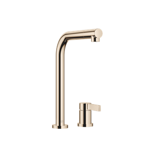 Dornbracht Zweiloch-Armatur Elio f Spült, m Rosetten, Ausl. 235mm, champ.