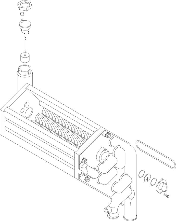Artikelbild 1 des Artikels „BOSCH Ersatzteil TTNR: 73147 Wärmetauscher 60W “