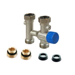Flamco Thermostatventil AutoSar Durchgang, Anschluss Rohr 3/4" E M