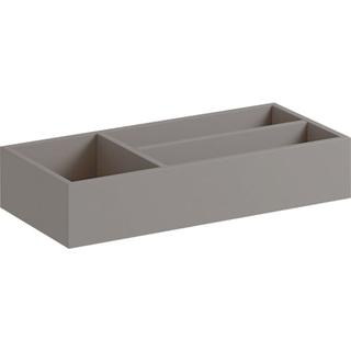 Geberit Schubladeneinsatz Xeno2 32,3x6,2x15,0cm, T-Teil., Mel. Holz/grau