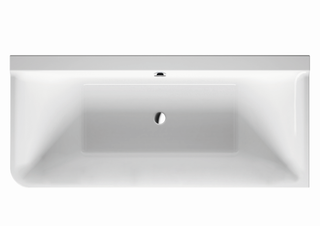 Duravit Badewanne P3 Comforts 180x80x46cm, Eck R, Acrylverk, 2 RS, we