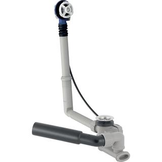 Geberit Badewannenablauf d52 mit Drehbetätigung, Länge 26cm, DN 40/50