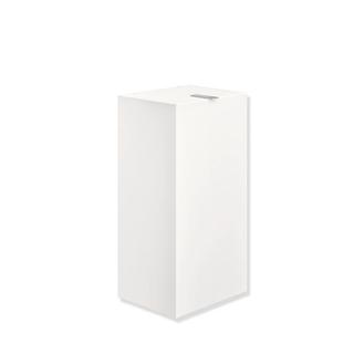 HEWI Papierabfallbehälter System 900 ES pulverbes we matt, 25 l, mit Deckel