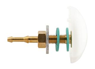 AFRISO Winkelnippel 6 x 4/6 mm, kurz mit Abstandshalter