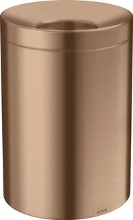 hansgrohe Abf.-Eimer Axor Uni. Circular freistehend, brushed red gold