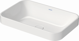 Duravit Aufsatz-WT Happy D.2 Plus 60x40cm, geschli., o HL, ÜL, HLB, weiß