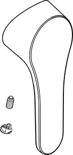 IS Griff für Küchenarmatur Ceraform, Logo ISI, Chrom