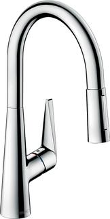 hansgrohe SPT-EHM 200 Talis M51 mit Ausziehbrause, 2jet, chrom