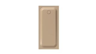 Duschwanne BetteSupra 5915 150x70x6,5cm, Antirutsch/Pro, greige