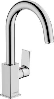 hansgrohe WT-EHM Vernis Shape m Schwenkausl., Zugst.Abl.Gar., chrom