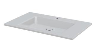 Einbau-Waschtisch BetteAqua A071 80x49,5cm, HLW1, dust