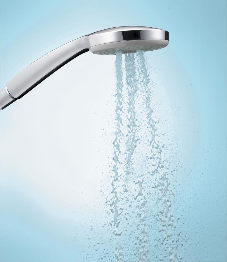 Artikelbild 3 des Artikels „hansgrohe Handbr. Croma 100 Mul EcoSmart DN 15, Kopf d= 100mm, 9 l/min, chrom chrom“