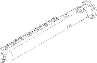 BOSCH Ersatzteil TTNR: 8738804660 Vor- / Rücklaufrohr CLA-1 7Gld everp