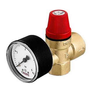 Caleffi Membran-Sicherheitsventil 1/2" IGx3/4" IG, 3 b, L. 50 kW, m Manom.