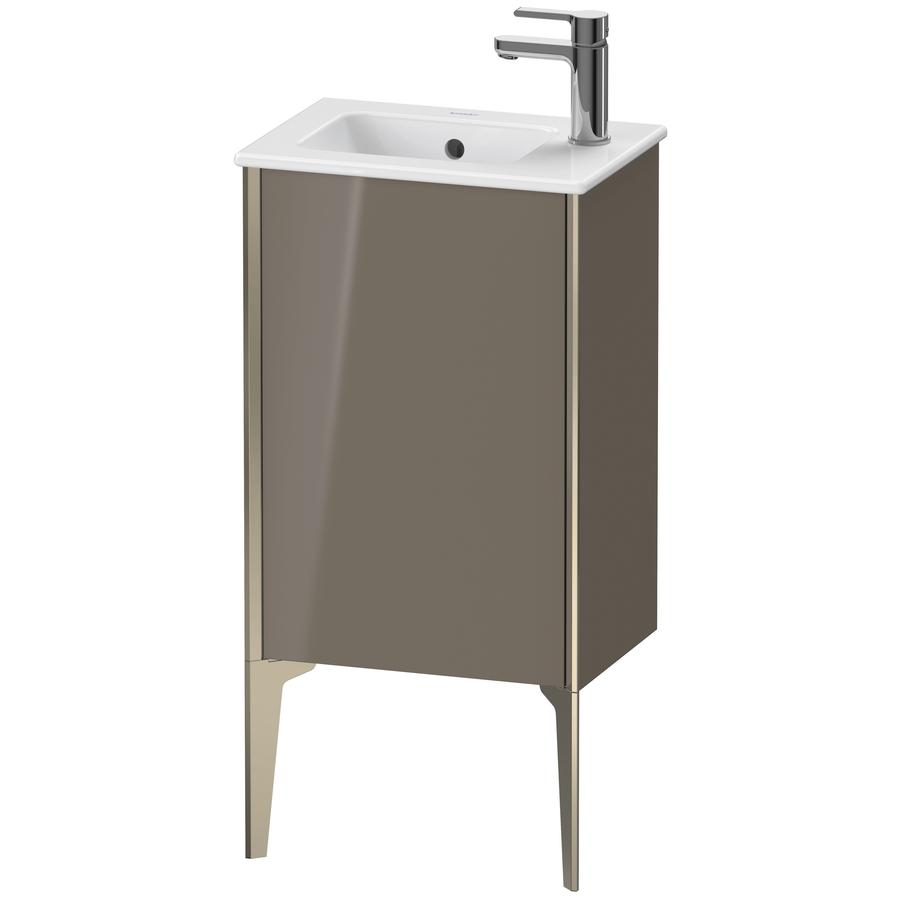 Artikelbild 1 des Artikels „Duravit Waschtisch-Unterschrank XViu 41x29x59,4cm, st, C m, An l, f Gr hgl Anschlag links | flannel grey Hochglanz“