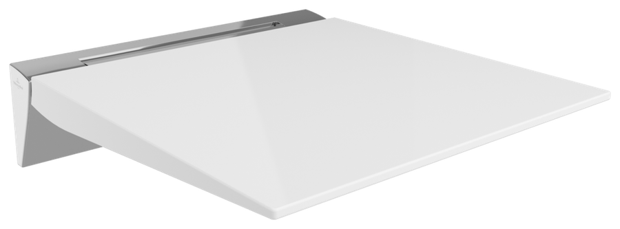 Artikelbild 1 des Artikels „V&B Duschklappsitz Vicare Universal 35,5x37cm, Aluminium 35,5 x 37 cm“