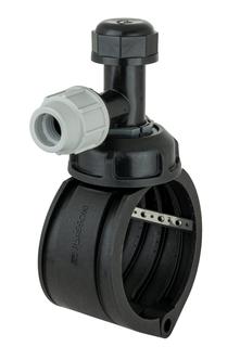 Plasson Anbohrschelle Serie 18 110x32mm, PP Wa. 16 b f PE + PVC-U, Fräs