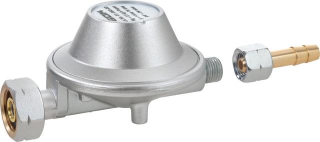 Artikelbild 1 des Artikels „Gasregler 2,5kg/h 29mbar Shell x G1/4LH-KN mit Tuelle9 “