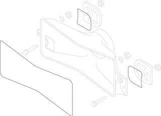 BOSCH Ersatzteil TTNR: 5321520 Abgassammler GE315 70002669 kpl