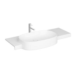 VitrA Möbelwaschtisch Voyage 100x48,5x11,5cm, asy, w g VC, 1 L m B