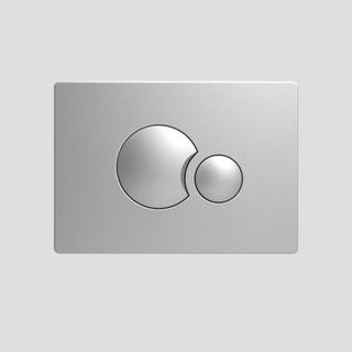Sanit Betätigungsplatte S 706 2-Mengenspülung, 205 x 145 x 18 mm