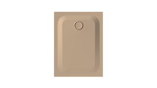 Duschwanne BetteUltra 1650 100x75x2,5cm, Anti/Pro, Mini-WT, greige