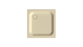 Duschwanne BetteSupra 5820 80x80x6,5cm, Antirutsch/Pro, cream