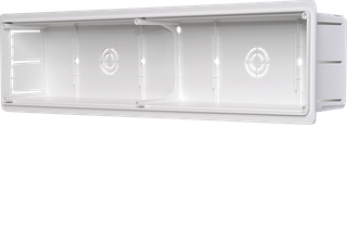 STIEBEL Klima-Wandbox Typ 1, H 110mm, Breite 435mm, Tiefe 60mm