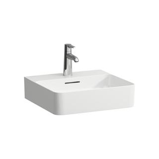 Laufen Handwaschbecken VAL 45x42cm, o. ÜL, ohne Hahnloch, weiß