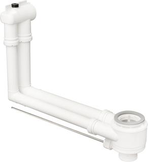 hansgrohe Ab- und Überlaufgarnitur mit Exzenterbetätigung, für Waschbecken