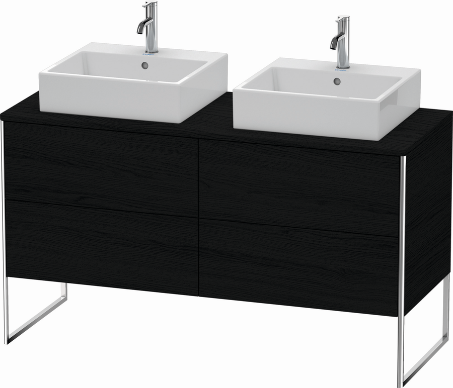 Artikelbild 1 des Artikels „Duravit Waschtisch-Unterschrank XSquare 140x54,8x77,8cm, Ei sw, Ahorn rechts eiche schwarz | Ahorn rechts“