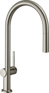 hansgrohe SPT-EHM 210 Talis M54 m Ausz.-Ausl., 1j, sBox, Edelstahl-Optik