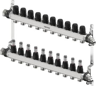 Uponor Heizkreisverteiler Vario S FM 10xG 3/4
