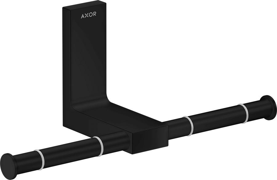 Artikelbild 1 des Artikels „hansgrohe PRH Axor Uni. Rectangular doppelt, Wandmontage, mattschwarz mattschwarz“