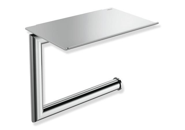 Artikelbild 1 des Artikels „HEWI Toilettenpapierhalter System 162 137x110mm, d 15mm, mit Ablage, verchromt verchromt“