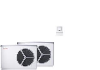 STIEBEL Luft/Wasser-Wärmpumpen-Set WPL-A 13 HK 400 Premium 2er Set