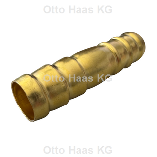 HAAS Verbindungsröhrchen 1/2", leichte Ausf, Messing gepresst