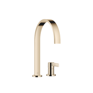 Dornbracht Zweiloch-Armatur MEM m Ros, Ausl. 241mm, f Spült., champ.