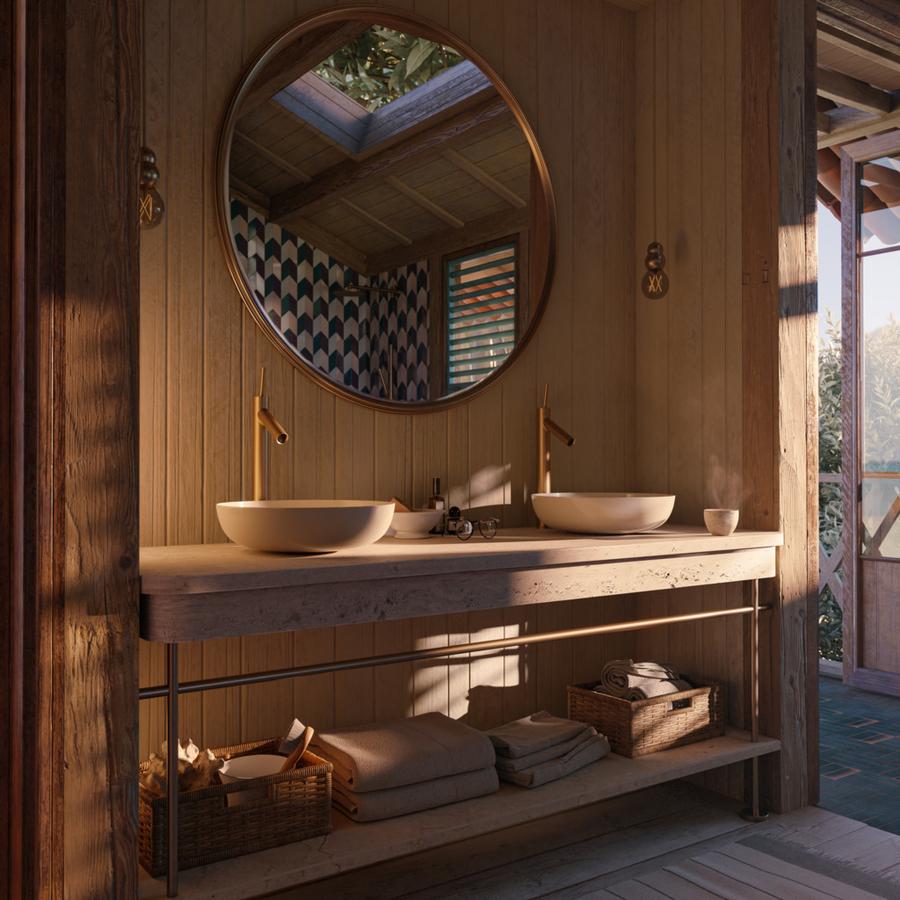 Artikelbild 3 des Artikels „hansgrohe WT-EHM 250 Axor Starck A 112mm, m Pin-Griff, unver Abl., b bron brushed bronze“