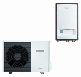 Vaillant Heizungswärmepumpe aroTHERM VWL 75/5 AS S2 mit VWL 77/5 IS