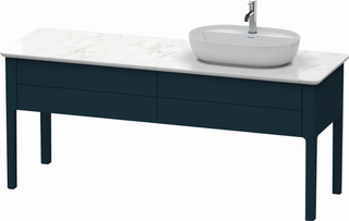 DU WTU bodenstehend Luv 743x1783x570mm 2AZ,Siphonaus.r,Nachtblau SeM ES Ah. li