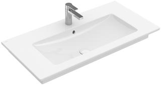 V&B Möbel-Waschtisch Venticello 100 x 50 cm, mit Hahnloch, ohne Überlauf