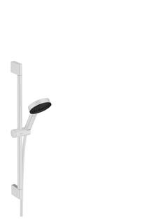 hansgrohe B-S Pulsify Sel. 105 EcoSm. 669mm BrSt, m.-we, 3je, EcoSm., 6,9 l/m.