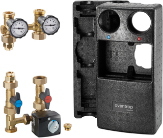 Oventrop Anbindesyst. Regumat M3-180 ohne Pumpe, mit Wärmemengenzähler