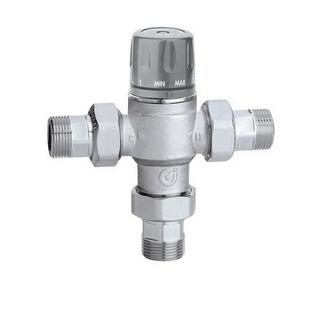 Caleffi Thermomischer 5218 1", vc, 45-65 GrC, m RSV u. Schmutzfäng.
