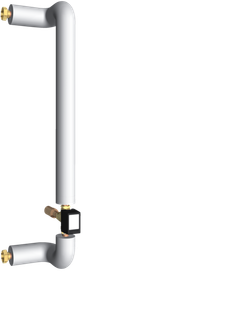 STIEBEL Rohrbausatz UBS-VL, An WP-Vorlauf, m Umschaltvtl.