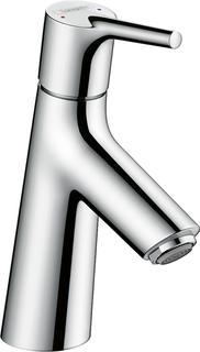 hansgrohe WT-Einhebelmischer 80 Talis S mit Push-Open-Ablaufgarnitur, chrom